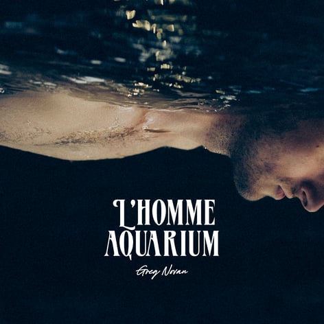 Cover LP GREG NOVAN - LHomme Aquarium
