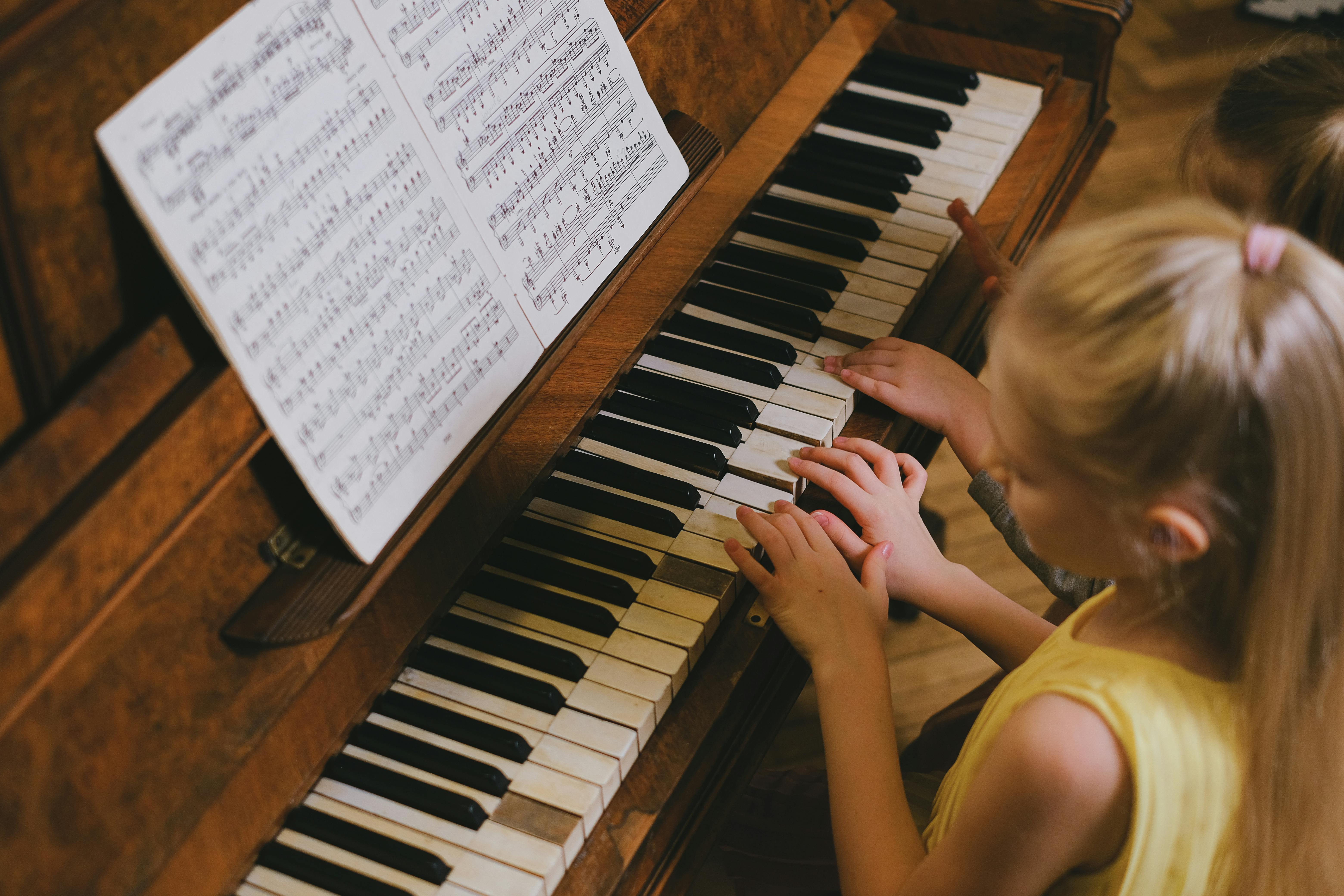 clé de sol piano
