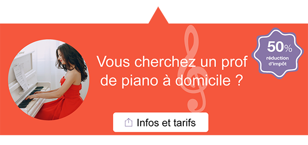Cherche prof de piano à domicile